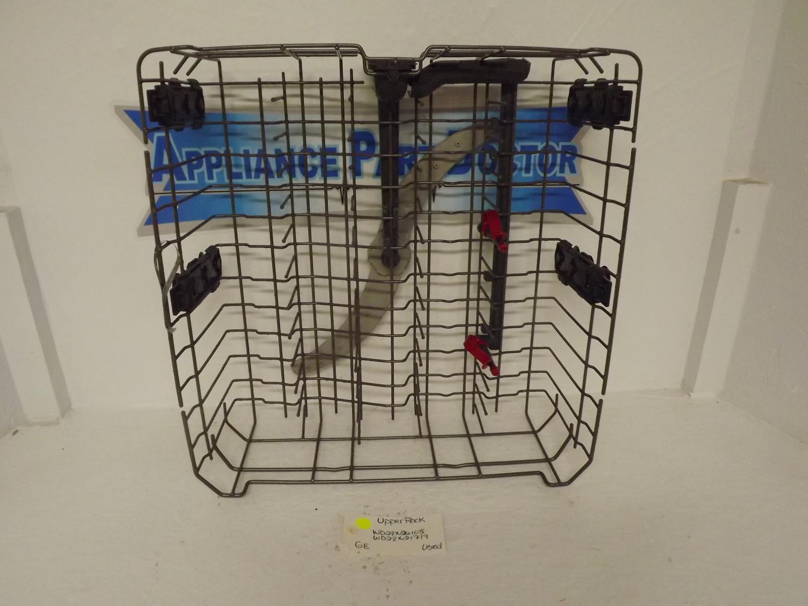 GE Dishwasher WD28X26105 WD28X21719 Upper Rack Used GE Dishwasher WD28X26105 WD28X21719 Upper Rack Used
